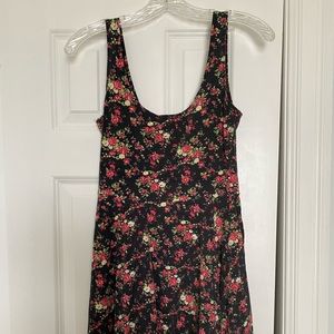 Floral Skater Mini Dress